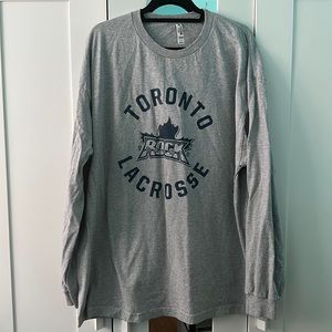 Toronto Rock Long Sleeve Shirt Size XXL